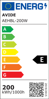 Avide LED Φωτιστικό Καμπάνα 200W 384pcs 110lm/W 120°